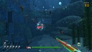 Yakuza 6's spearfishing mode allows you to use underwater harpoon guns (Image via Sega)